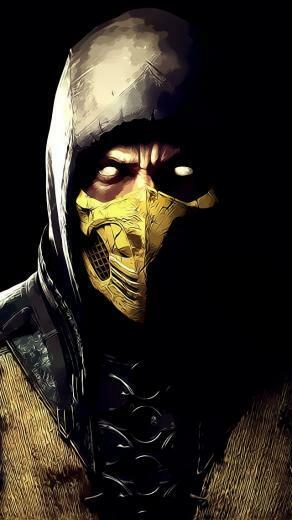 Scorpion iPhone 5s Wallpaper Mortal