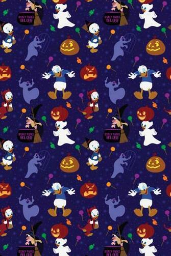 Donald Duck Halloween Wallpaper iPhone Android Disney