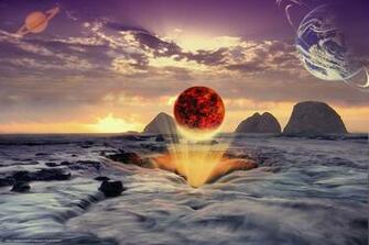 Wallpaper Space 3d Art Desktop In The