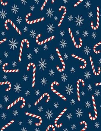 Christmas Cane Snowflakes Step And Repeat Photography Backdrop J