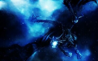Blue Dragons Wallpaper Skeletons Picture