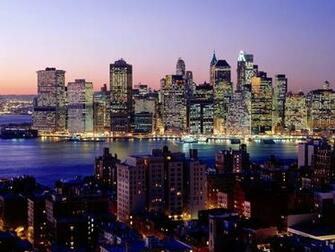 Twilight Sky New York Wallpaper HD