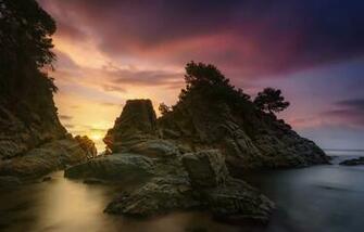 Pictures Spain Almeria Rock Nature Sunrise And Sunset