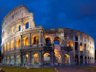 Wallpaper Of Colosseum In Rome Computer Desktop Image