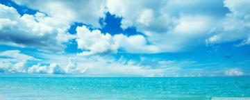Dual Monitor Wallpaper Beach Teahub Io