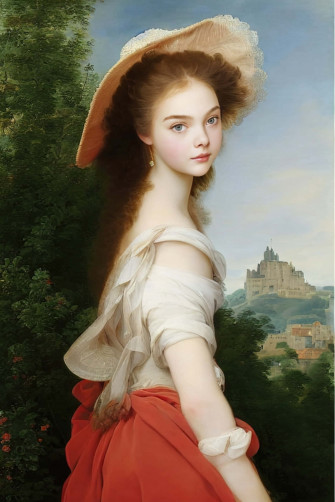 Victorian X Picture Wallpaper