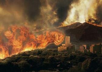 Forest Fire Wallpaper