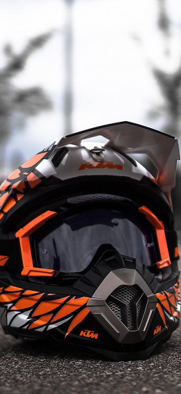 Helmet Ktm iPhone Wallpaper
