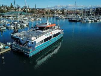 Hybrid Electric Catamaran M V Waterman All American Marine