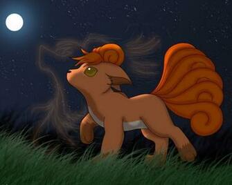 Vulpix And Ninetails Wallpaper Pokemon Night