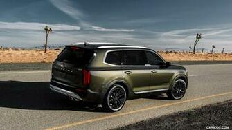 Kia Telluride Rear Three Quarter HD Wallpaper