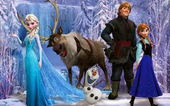 Frozen Wallpaper Arendelle Elsa Hans Anna Kristoff Sven Olaf