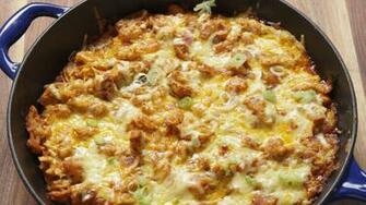 Bbq Chicken Cornbread Skillet With Image