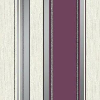Purple Silver Glitter M0800 Synergy Stripe Vymura Wallpaper