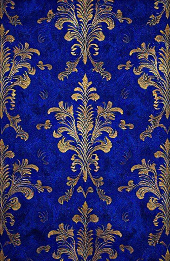 Royal Blue And Gold Wallpaper