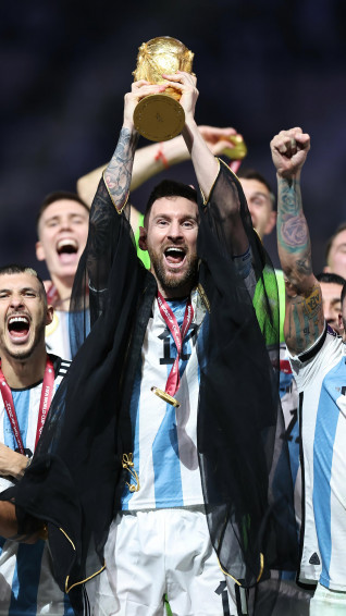Lionel Messi Argentina Fifa World Cup Champion 4k Wallpaper
