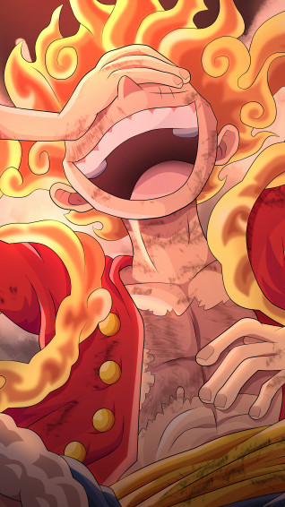 Luffy Gear Sun God Nika 4k Wallpaper iPhone HD Phone 3881g