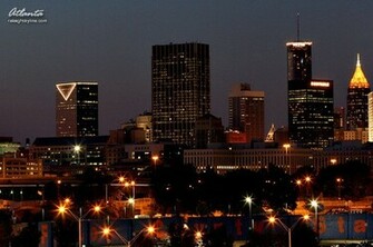 Atlanta Ga Skyline Photo