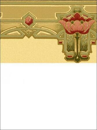 Repro Arts Crafts Wallpaper Border Craft Ideas