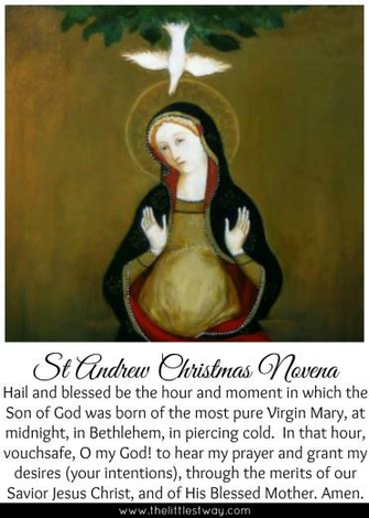 St Andrew Novena Prayers Catholic