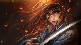 Description Samurai Girl Wallpaper Is A Hi Res For Pc