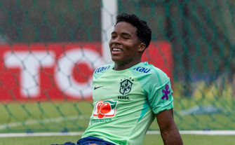 Endrick On Brazil S Pre Wallpaper