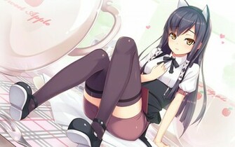 Neko Girls Computer Wallpaper Desktop Background Id