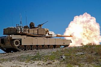 M1a2 Abrams Main Battle Tank Military