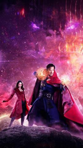 Doctor Strange In The Multiverse Of Madness Art iPhone Wallpaper