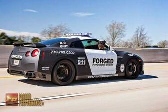 Nissan Gtr Police Car Wild Whips
