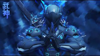 Overwatch Genji Wallpaper Carbon Fiber By Akaniya