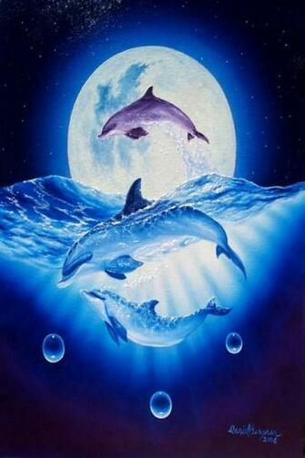 Beautiful Background Of Dolphins Your Favorite Wallpaper