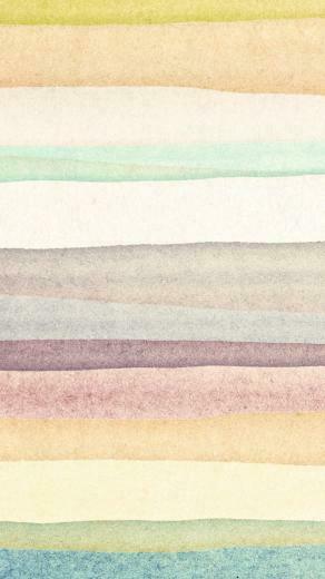 iPhone Wallpaper Watercolor Stripes Pattern