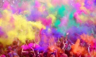 Aujourd Hui Val Ry Holi The Festival Of Colours