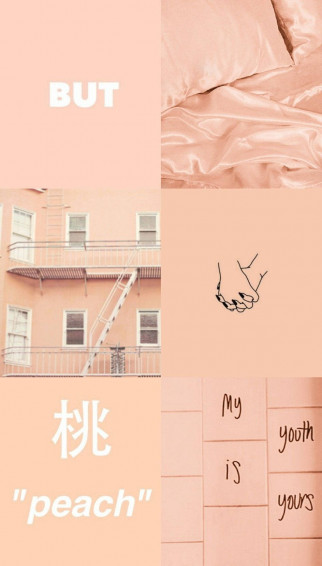 Peach Aesthetic Wallpaper