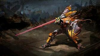 Pantheon Junkbot Skin Splash League Of Legends HD Wallpaper Lol