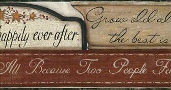 Country Wall Borders Quotes