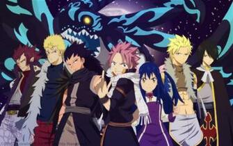 Fairy Tail Seven Dragon Slayers Vs Acnologia Desktop Background For
