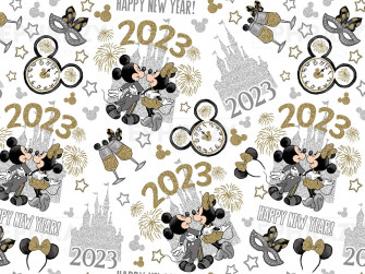 Mickey Mouse Happy New Year Wallpaper