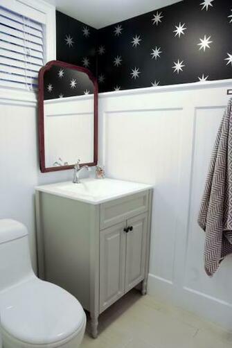 Bathroom Beadboard Transitional Benjamin Moore Coventry
