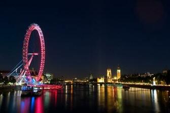 Christmas London Eye Wallpaper Pictures Pics Image Photos