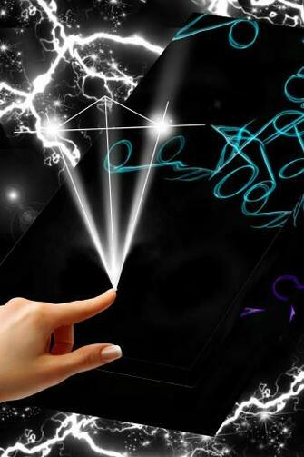 Neon Music Notes Live Wallpaper For Android Apk