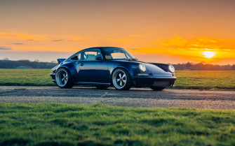 Singer Porsche Wallpaper 4k Classic Cars Sunset