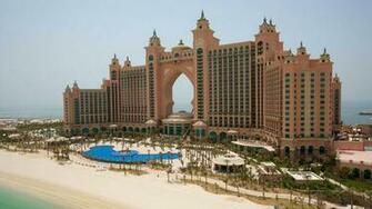 Atlantis Hotel Dubai City HD Wallpaper Of
