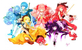 Puella Magi Madoka Magica Computer Wallpaper Desktop