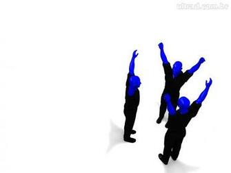 Papel De Parede Blue Man Group