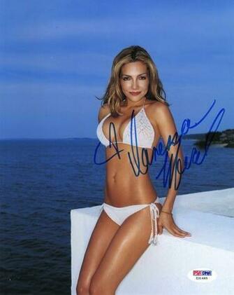 Vanessa Marcil Signed Autographed Photo Sexy Bikini