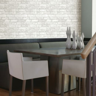 Exposed Brick Textured Wallpaper