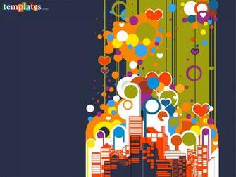 Town Illustration Desktop Pc And Mac Wallpaper