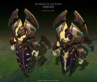 Guardian Of The Sands Xerath By Yideth
